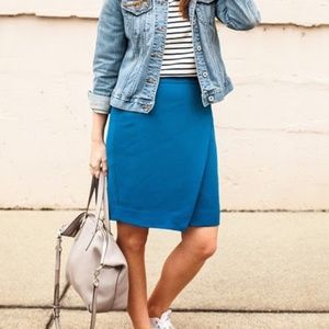J Crew Wrap Pencil Skirt